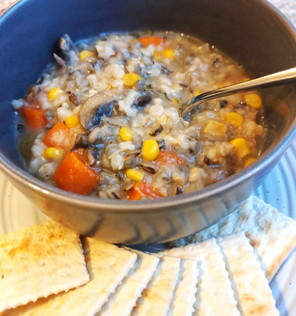 Vegan Wild Rice Soup