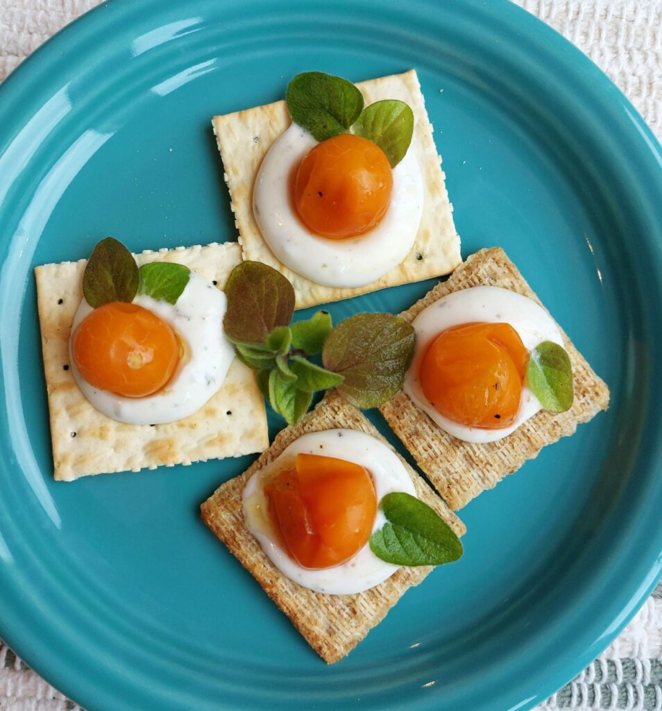 Italian Aioli and Tomatoes