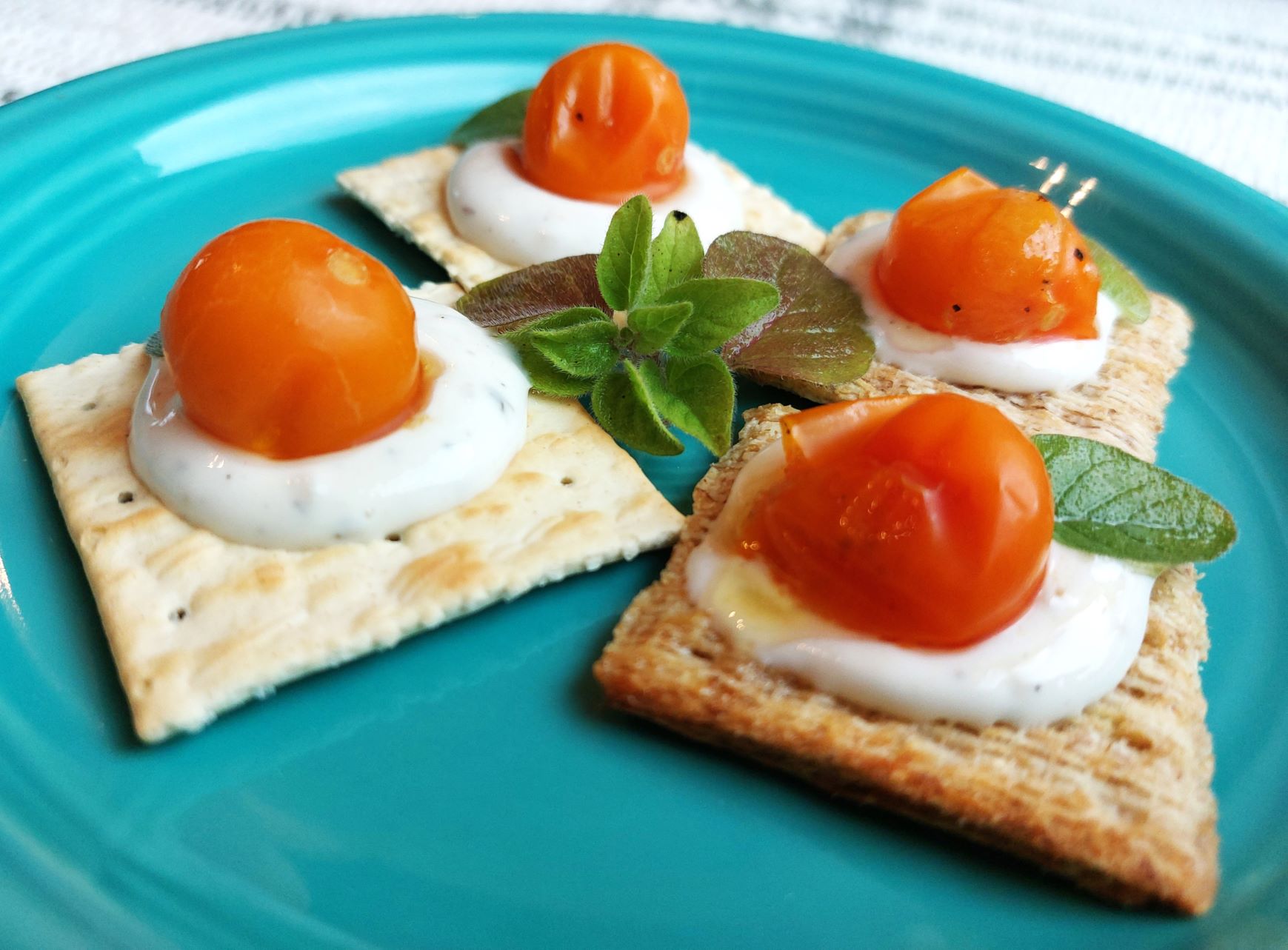 Italian Aioli and Tomatoes