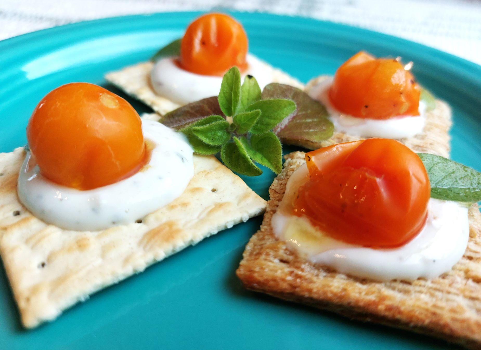 Italian Aioli and Tomatoes