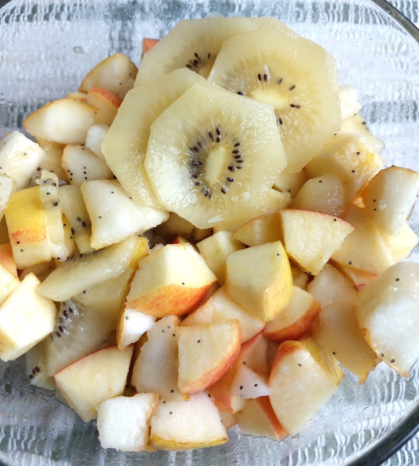 Apple Pear Fruit Salad