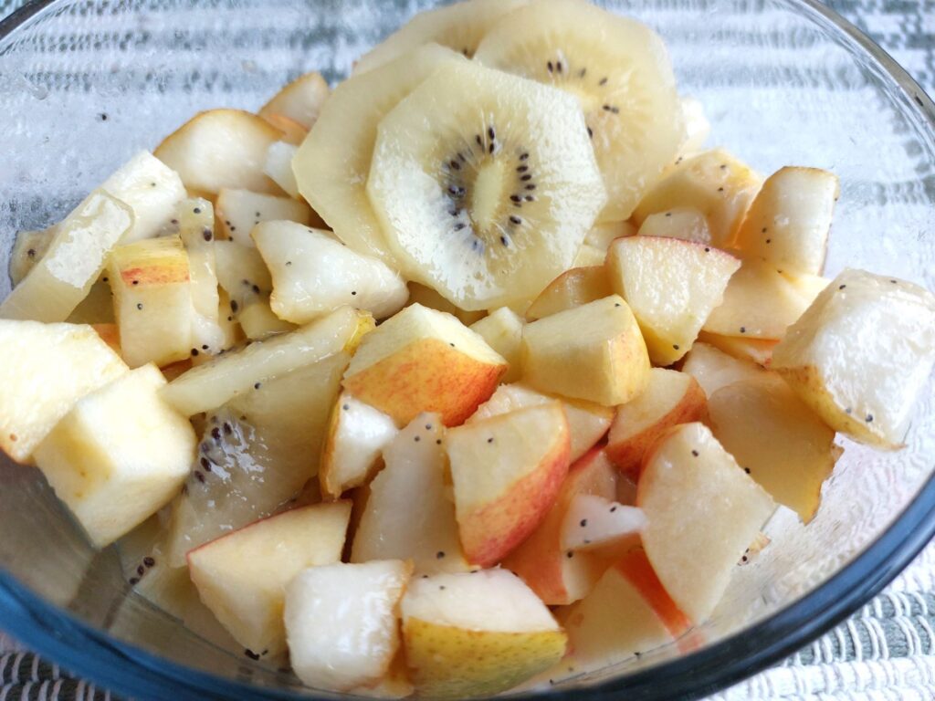 Apple Pear Fruit Salad