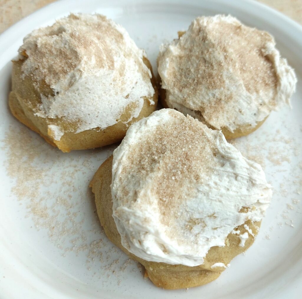 Vegan Eggnog Sugar Cookies