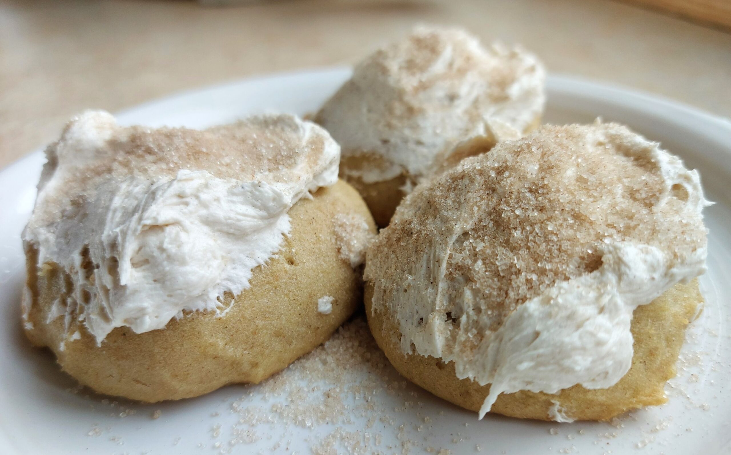 Vegan Eggnog Sugar Cookies