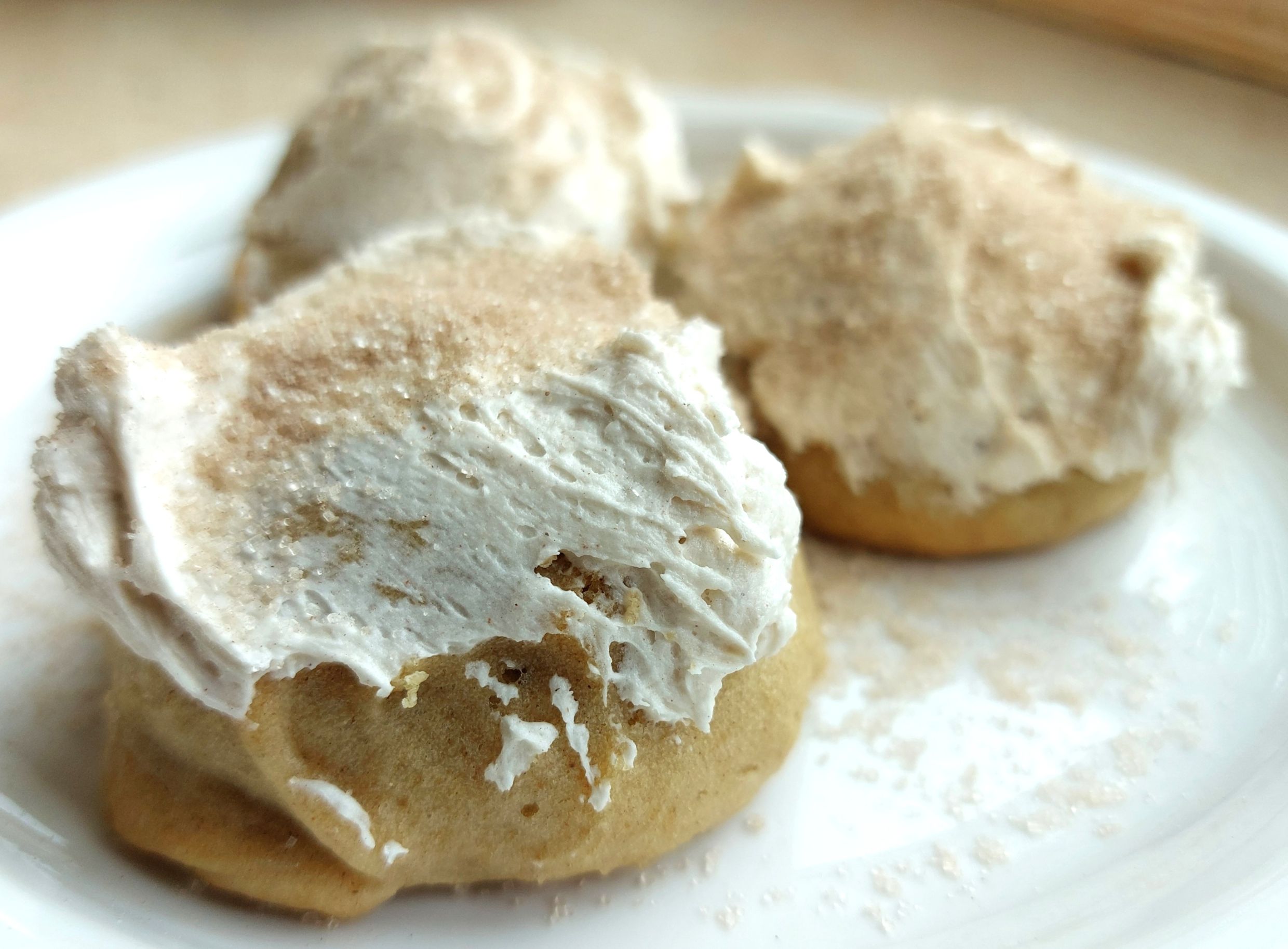 Vegan Eggnog Sugar Cookies
