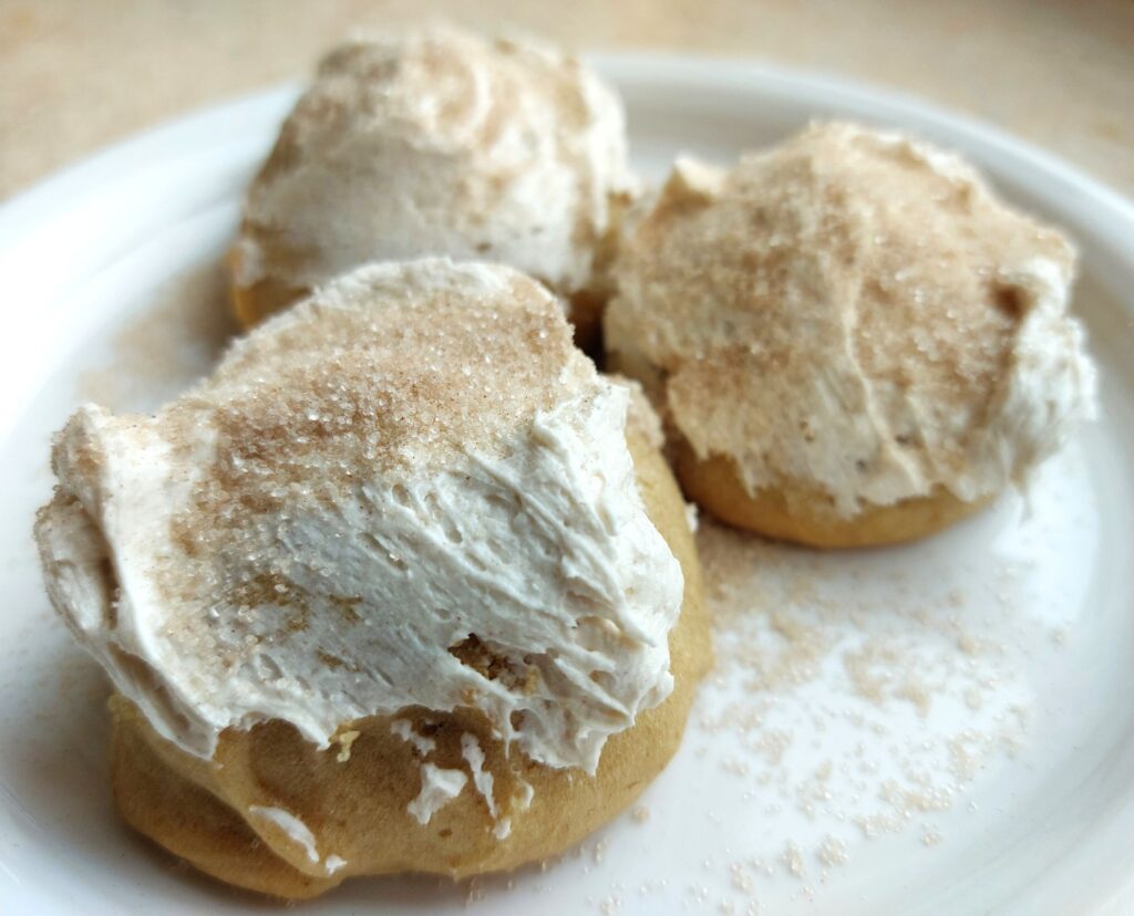Vegan Eggnog Sugar Cookies
