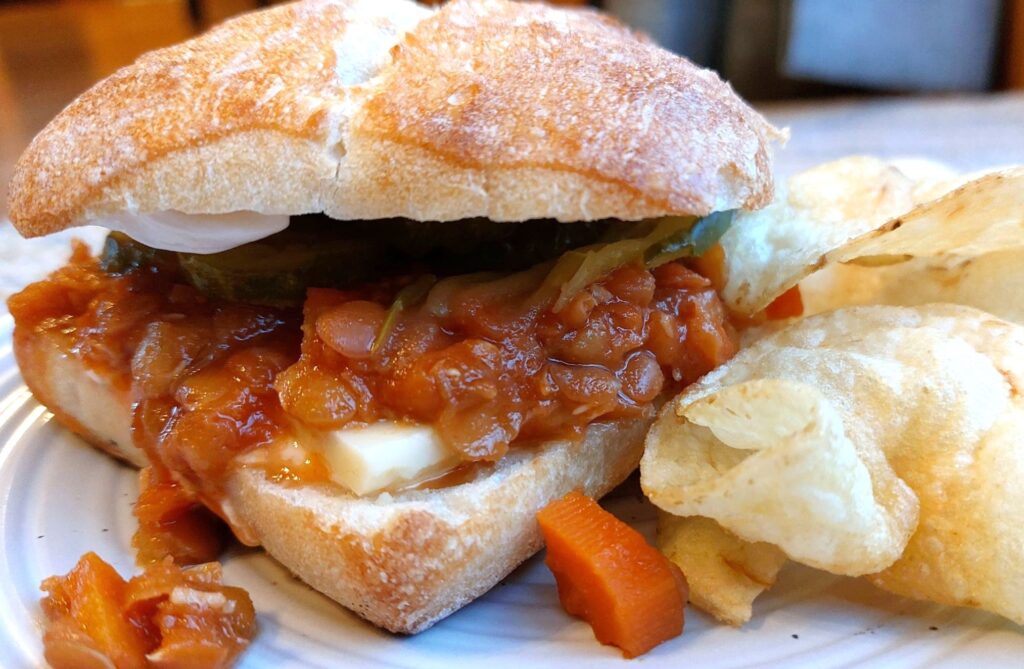 Vegan Lentil Sloppy Joes