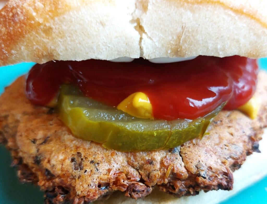 Vegan Wild Rice Burgers