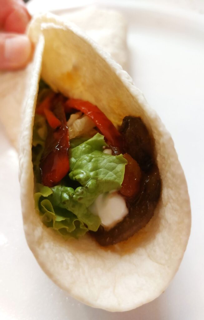 Vegan Mushroom Burritos
